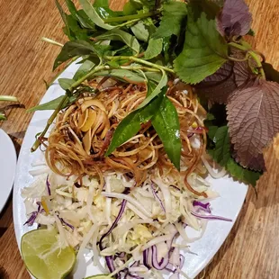 They even serve banana blossoms! You don't get this in Cali.