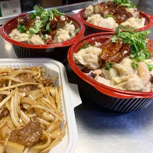 Beef Chow Fun and Ultimate Bowls