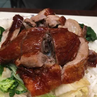 Roasted Duck Over Rice