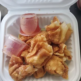 10 Piece Deep Fried Wontons