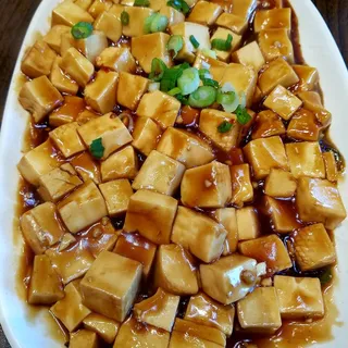Mapo Tofu without Meat with Rice