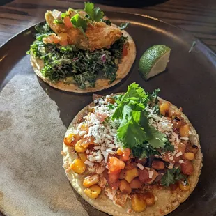 Fish and Cotija Tacos