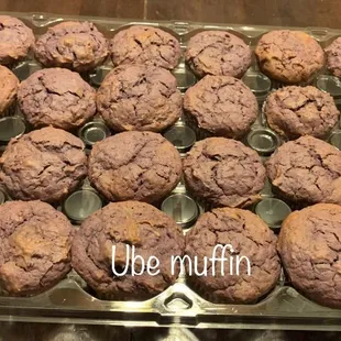 Ube muffin