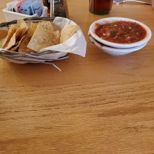 Chips and salsa for starters!
