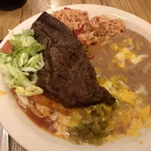 Green Chile Cheeseburger