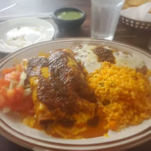 Enchiladas rojas