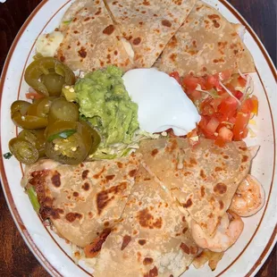 Shrimp Quesadillas