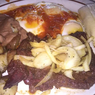 Huevos con Fajitas