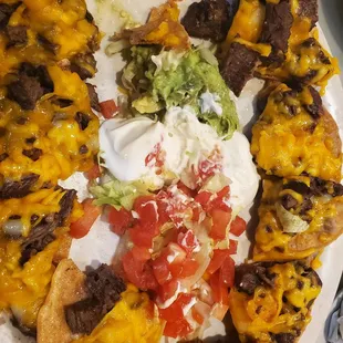 nachos, food