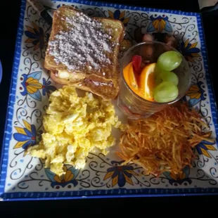French toast.breakfast my daughter ordered.  She is loving it.