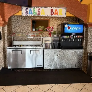 Salsa bar
