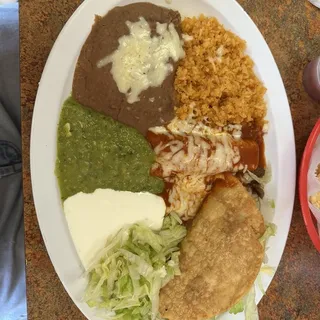 5. Enchilada & Taco Combo