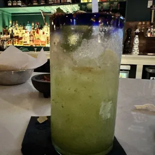 Pepino. Great margarita.