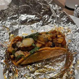 Cauliflower taco