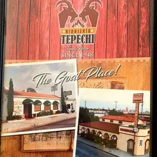 Full menu