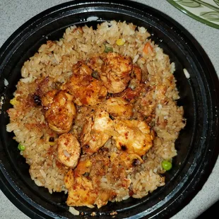 All rice no chicken !!