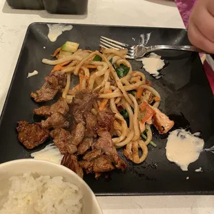 Kids&apos; steak entree