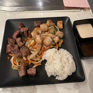Chicken and Steak