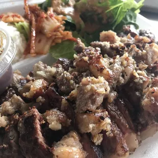 garlic steak
