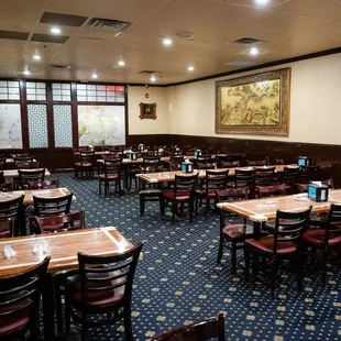 the dining room