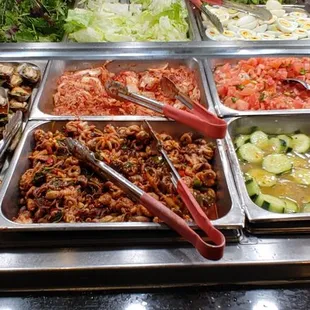 Crawfish!!!!!  3 plates, you get your money's worth