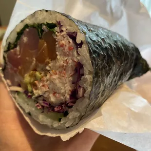 3. Mt. Fuji Sushi Burrito