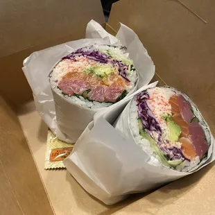 3. Mt. Fuji Sushi Burrito