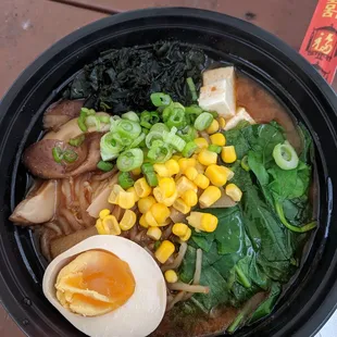 vegetarian ramen with tofu