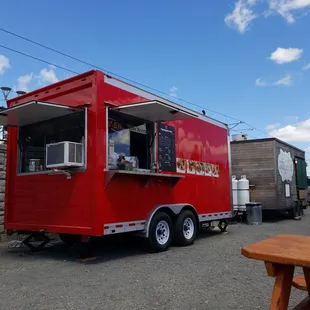 The cart at Milwaukie Station