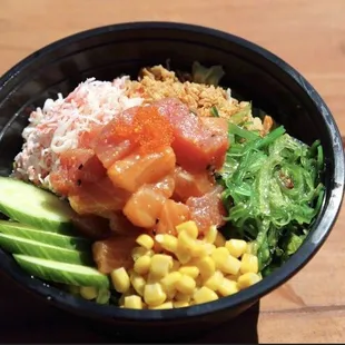 Tuna&amp;salmon poke