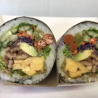 5. Vege Paradise Sushi Burrito