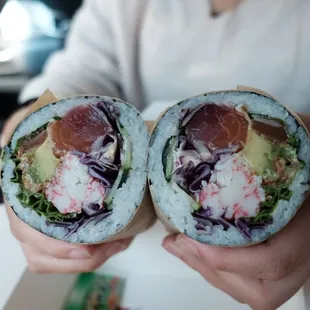 Mt. Fuji Sushi burrito