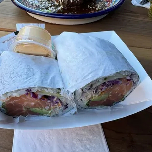 Mt. Fuji Sushi Burrito XL