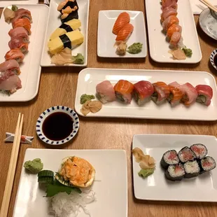 food, sushi and sashimi, sashimi, sushi