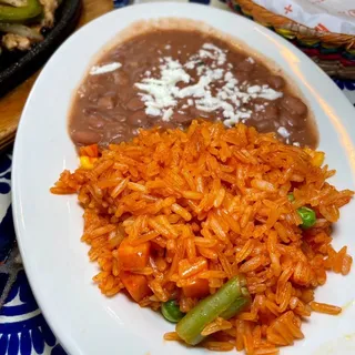 Side of Rice and Beans