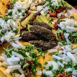 Our famous street tacos