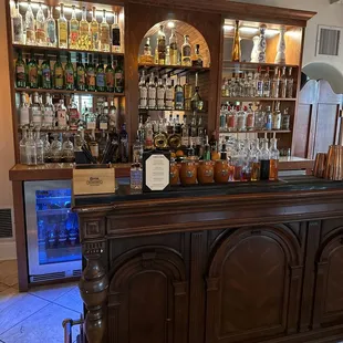 bar area