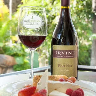 Award-winning wine selection