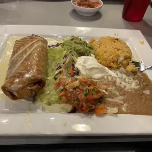 Chicken Chimichanga