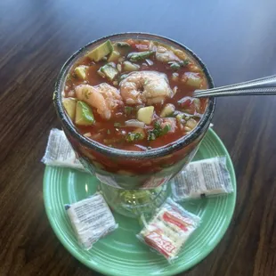 Shrimp coctel