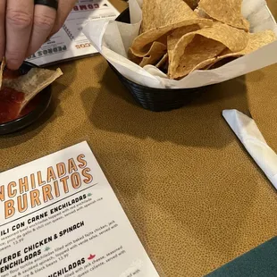 The chips are different. Still bland.