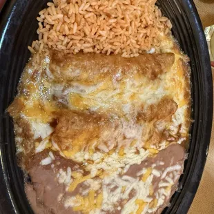 Enchilada dinner