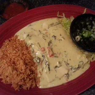 Seafood Enchilada