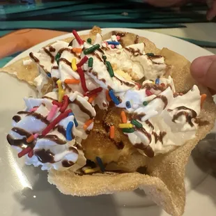 Fried ice cream