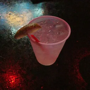 Gin and tonic