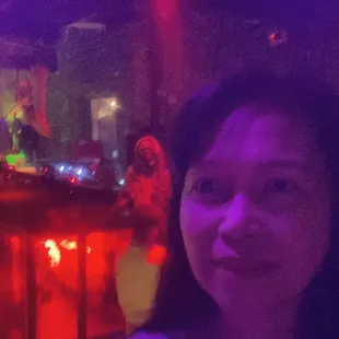 Inside Tequila House.