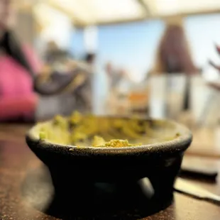 Photo of table in the outside patio from our visit, at Tequila Jacks