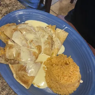 Baja quesadilla