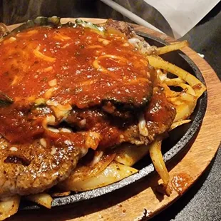 This is great option for those on low carb but the steak lacked flavor