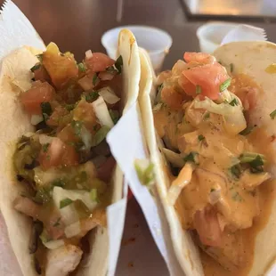 Shrimp tacos